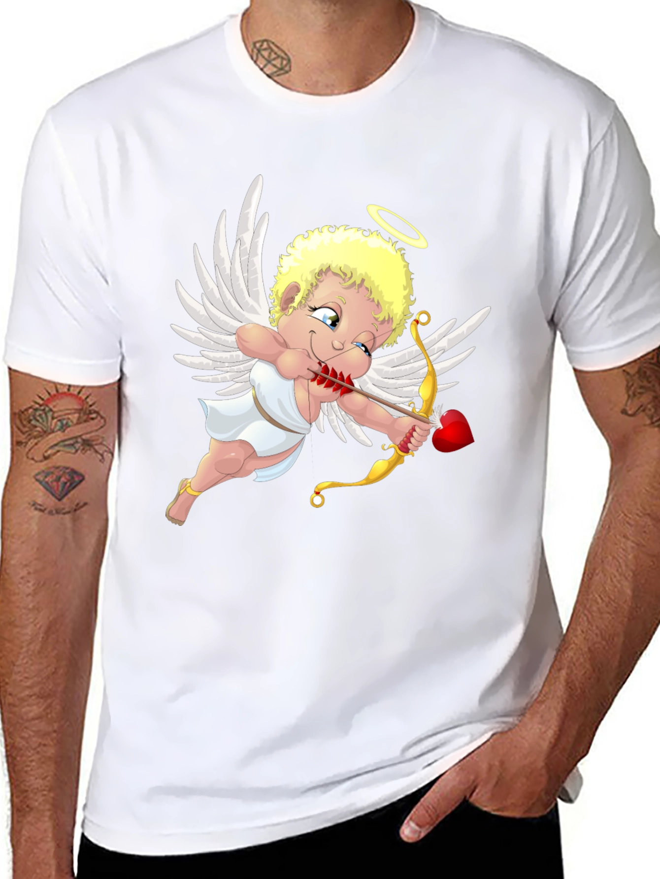 Cupid Graphic T-Shirt