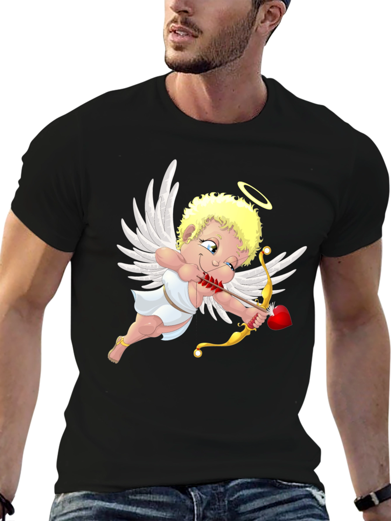 Cupid Graphic T-Shirt