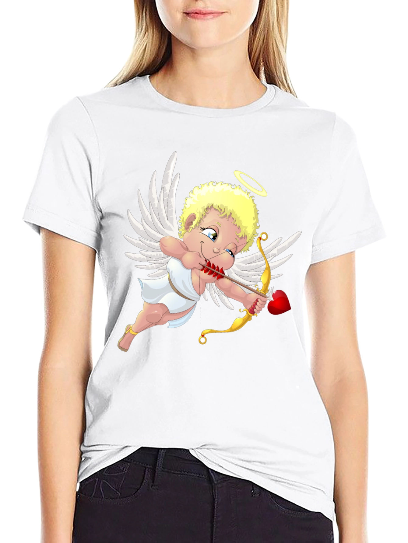 Cupid Graphic T-Shirt