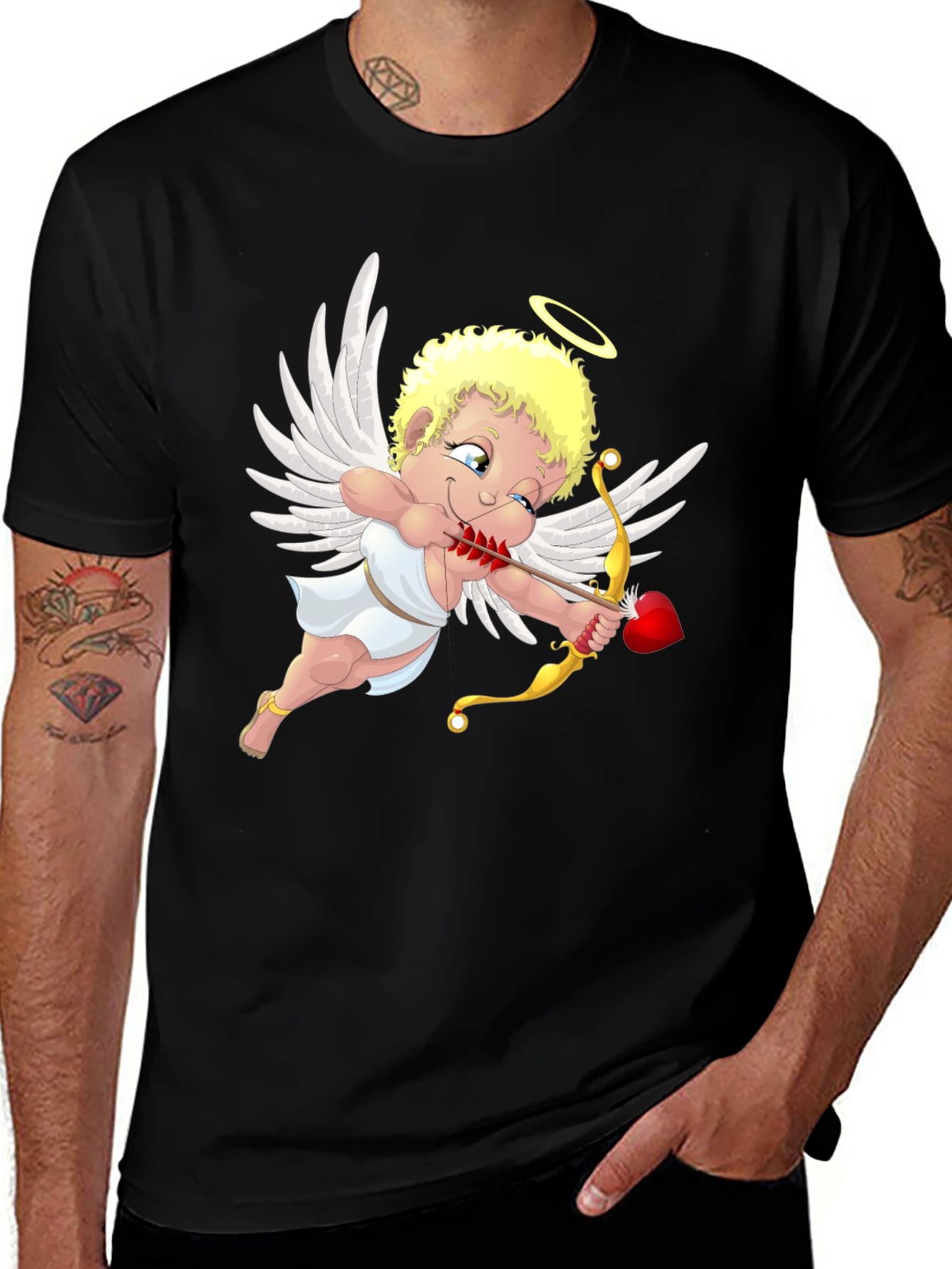 Cupid Graphic T-Shirt