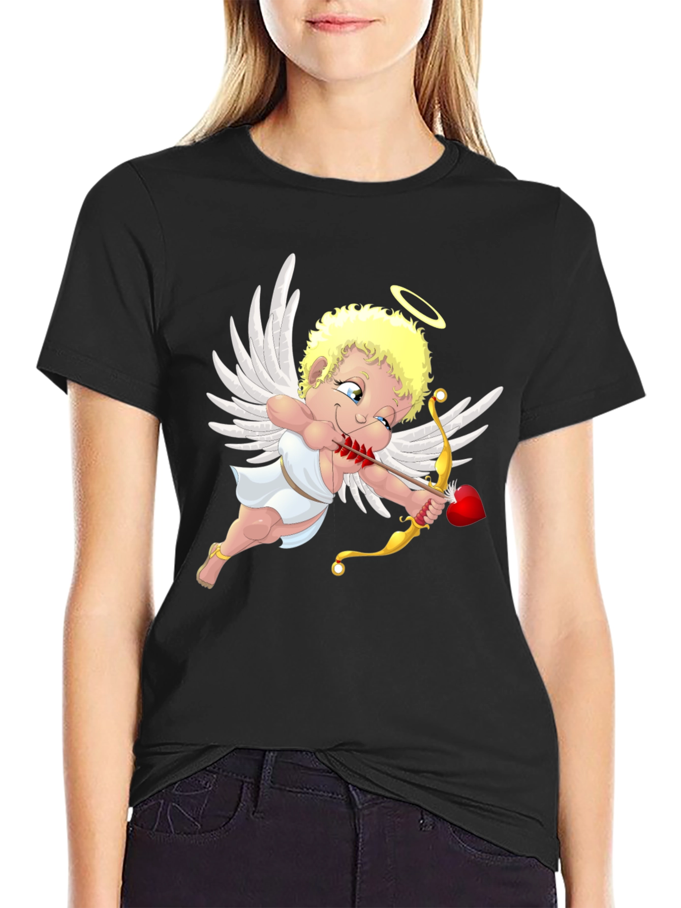 Cupid Graphic T-Shirt