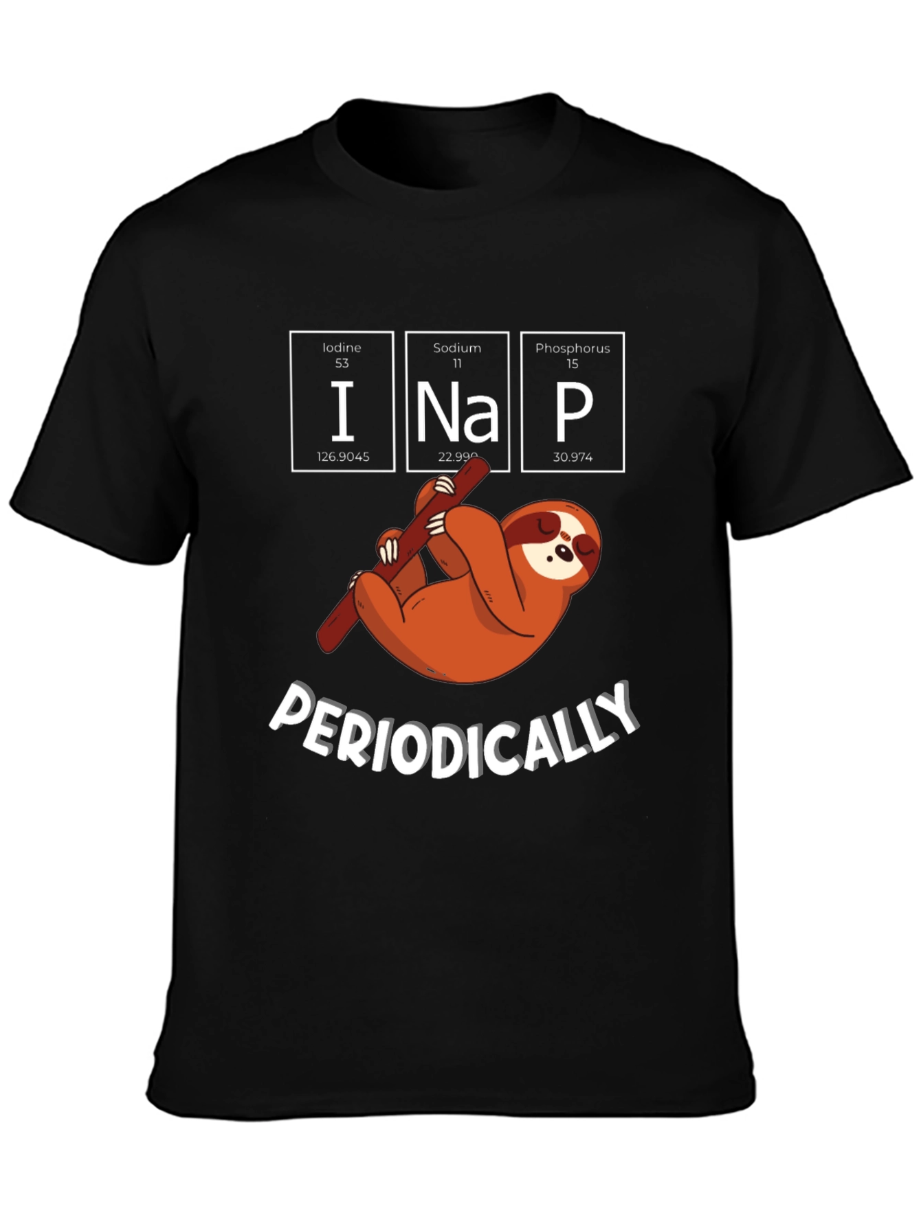 InaP Sloth Periodically T-Shirt