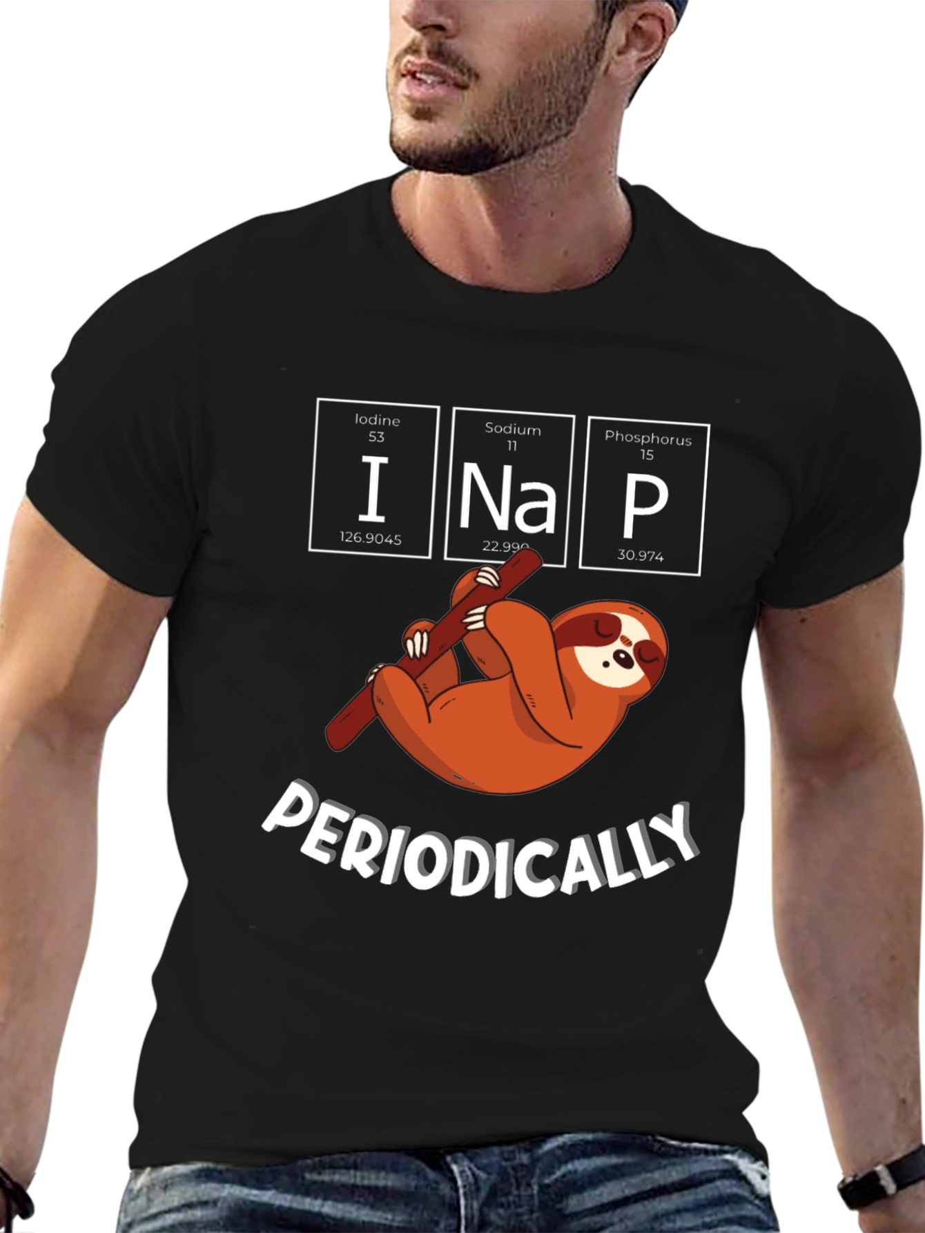 InaP Sloth Periodically T-Shirt
