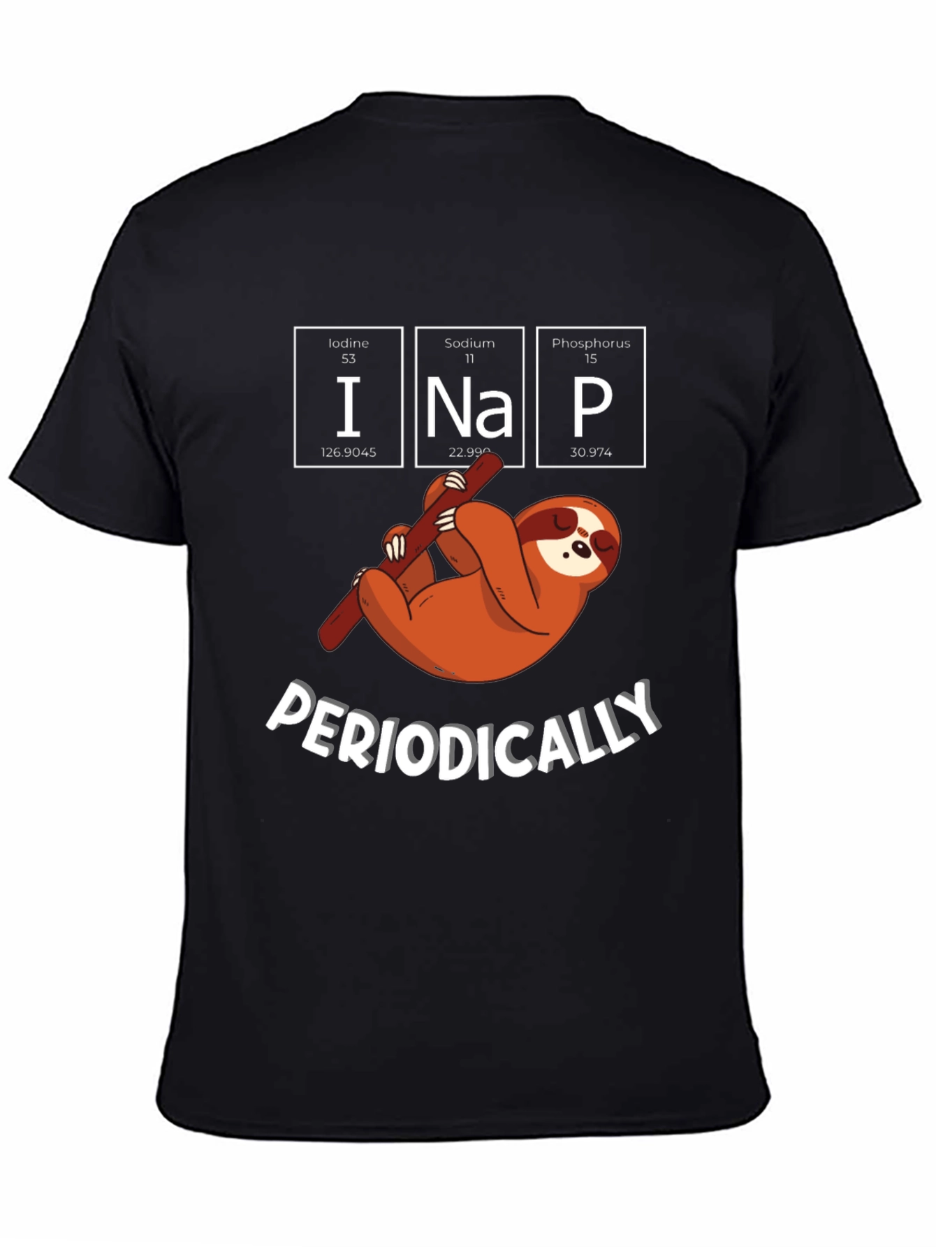 InaP Sloth Periodically T-Shirt