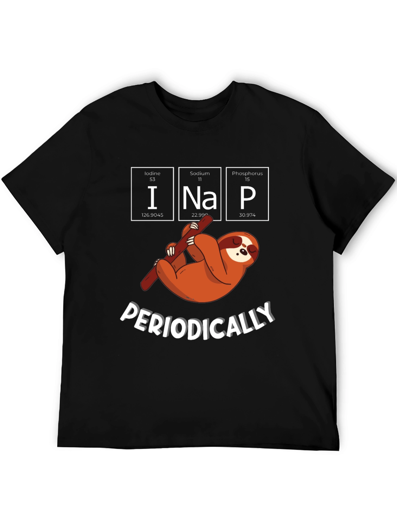 InaP Sloth Periodically T-Shirt