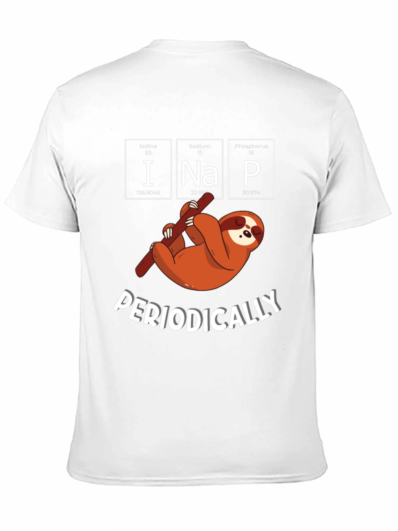 InaP Sloth Periodically T-Shirt