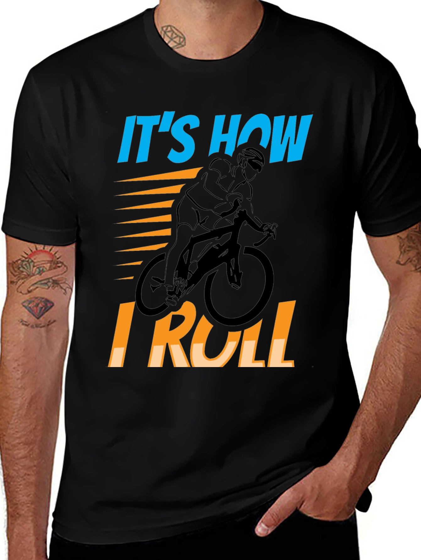 Its How I Roll Cycling T-Shirt