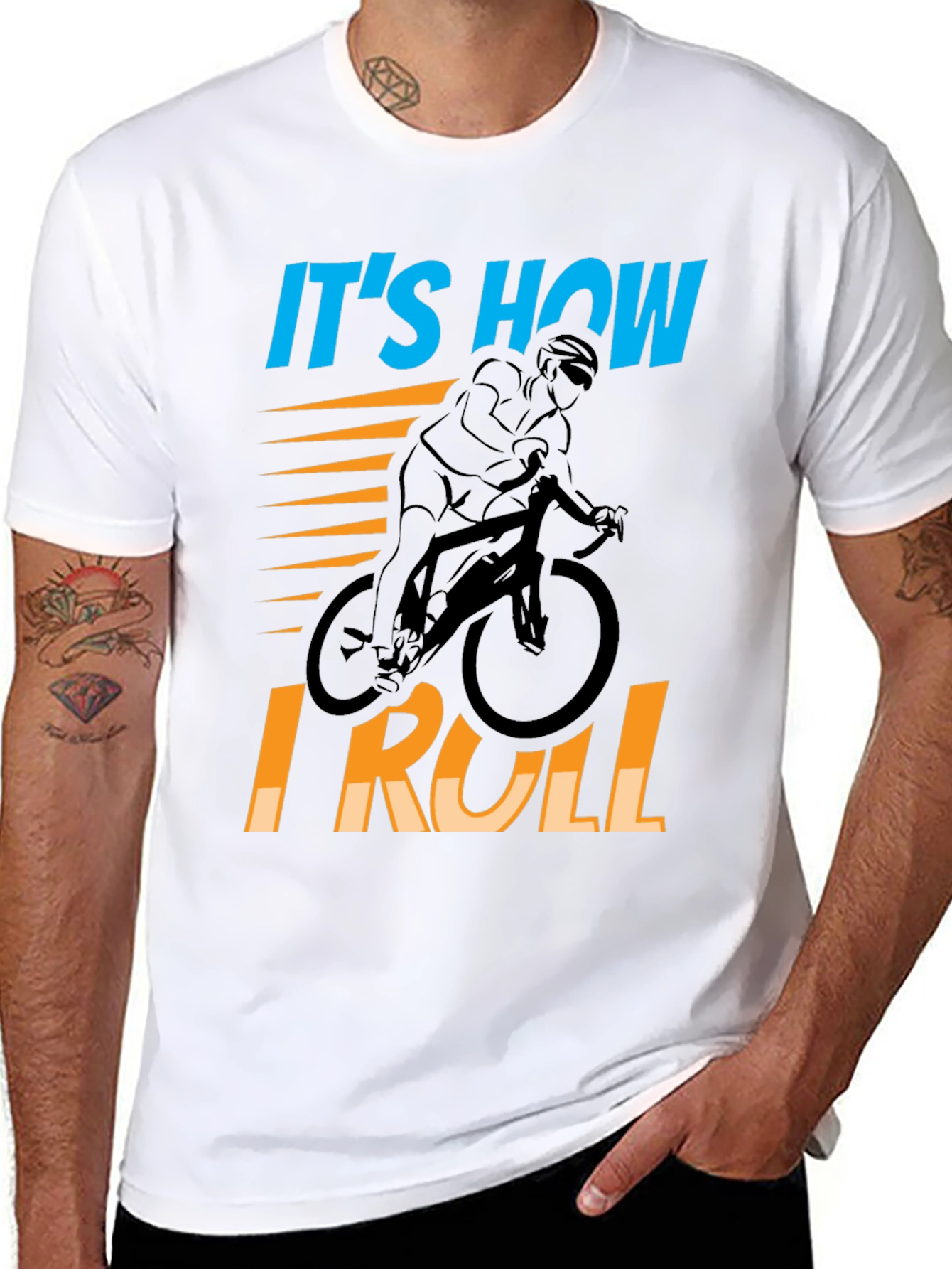 Its How I Roll Cycling T-Shirt