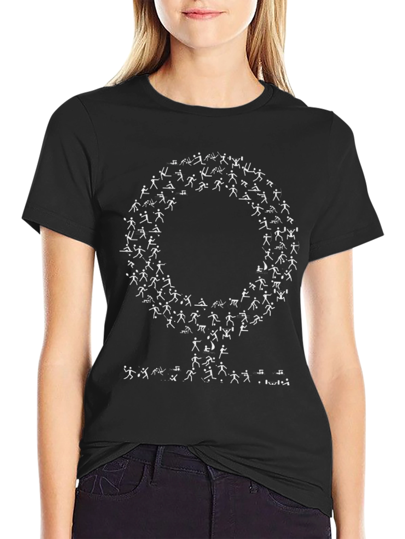 Musical Tree Graphic T-Shirt