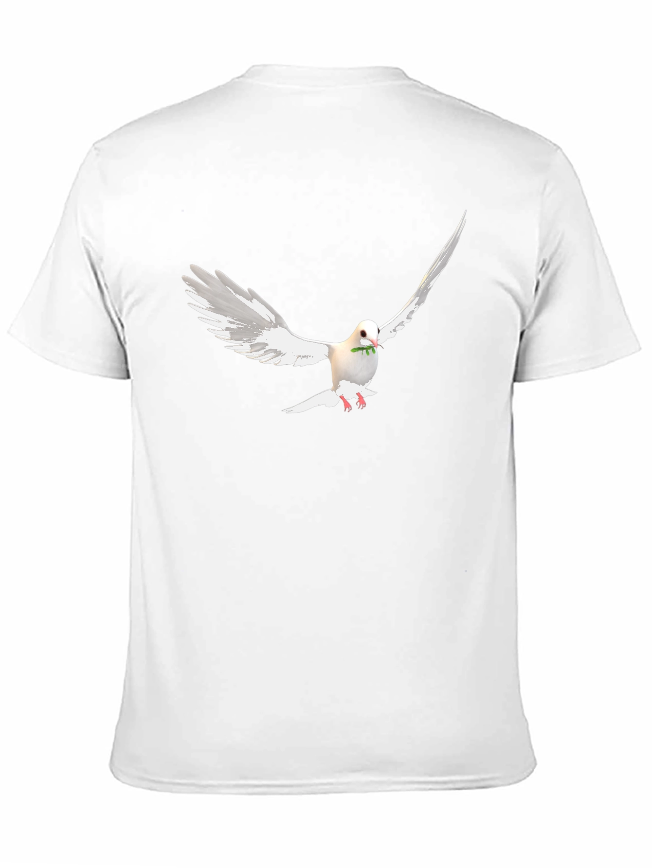 Dove Peace Graphic Black T-Shirt
