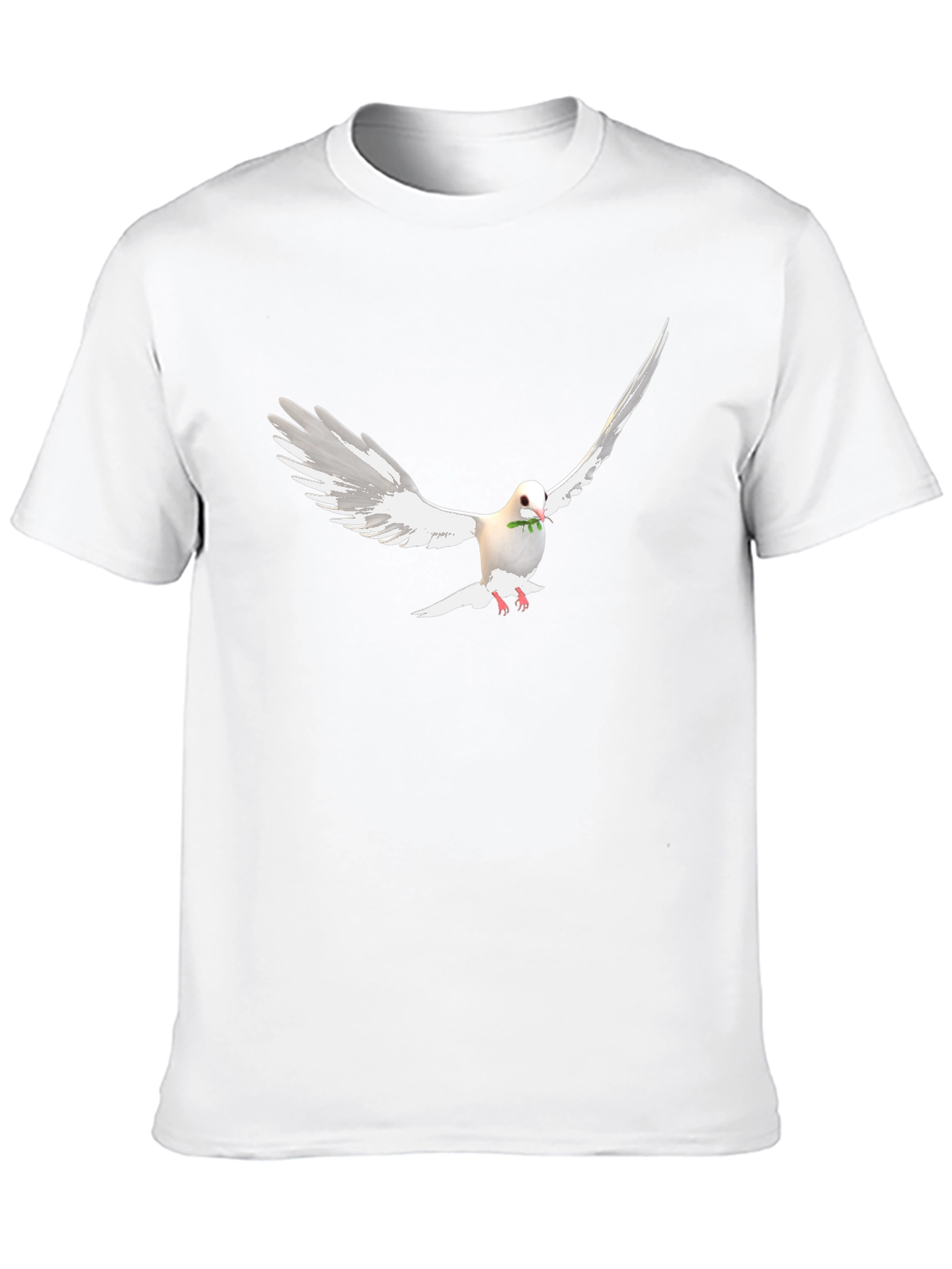 Dove Peace Graphic Black T-Shirt