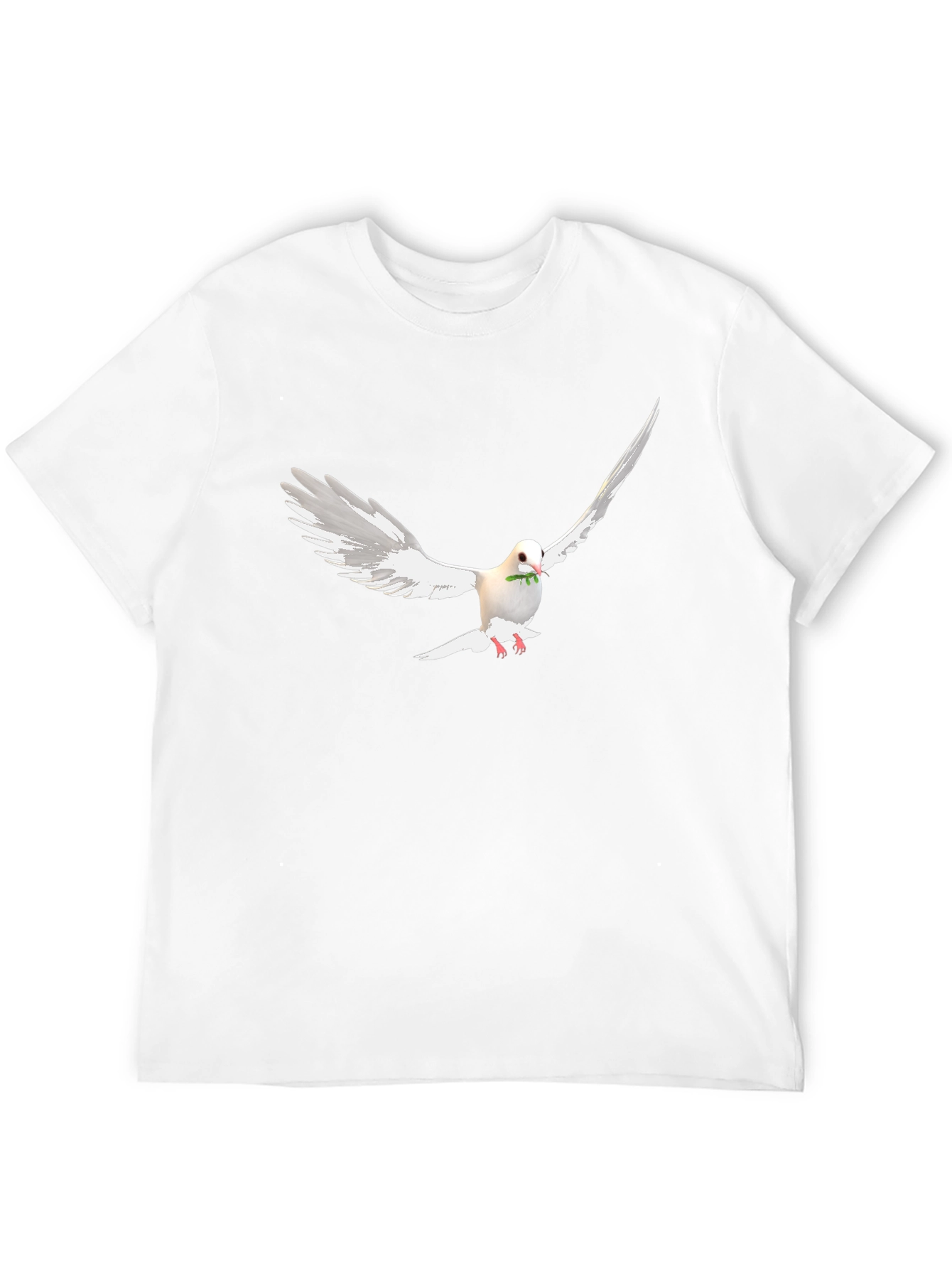 Dove Peace Graphic Black T-Shirt