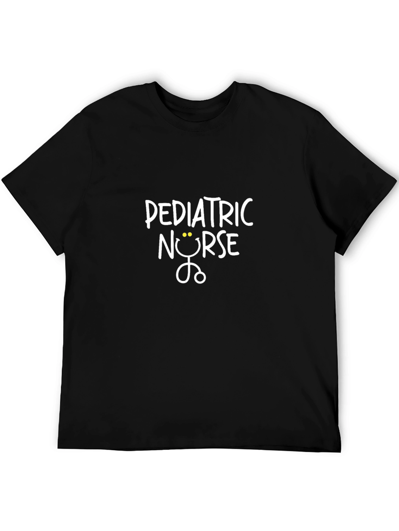 Pediatric Nurse T-Shirt - Cute Stethoscope Design