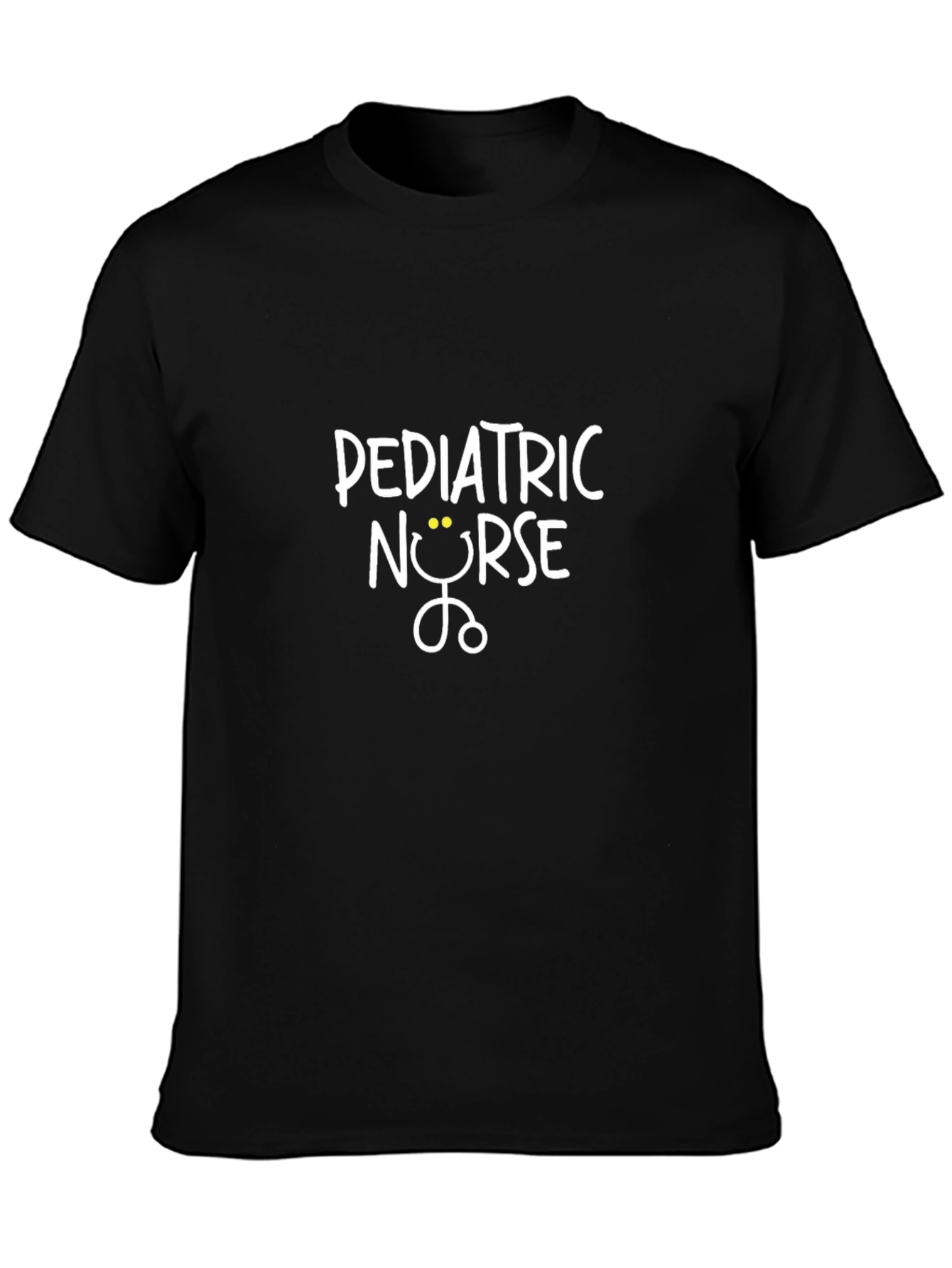 Pediatric Nurse T-Shirt - Cute Stethoscope Design