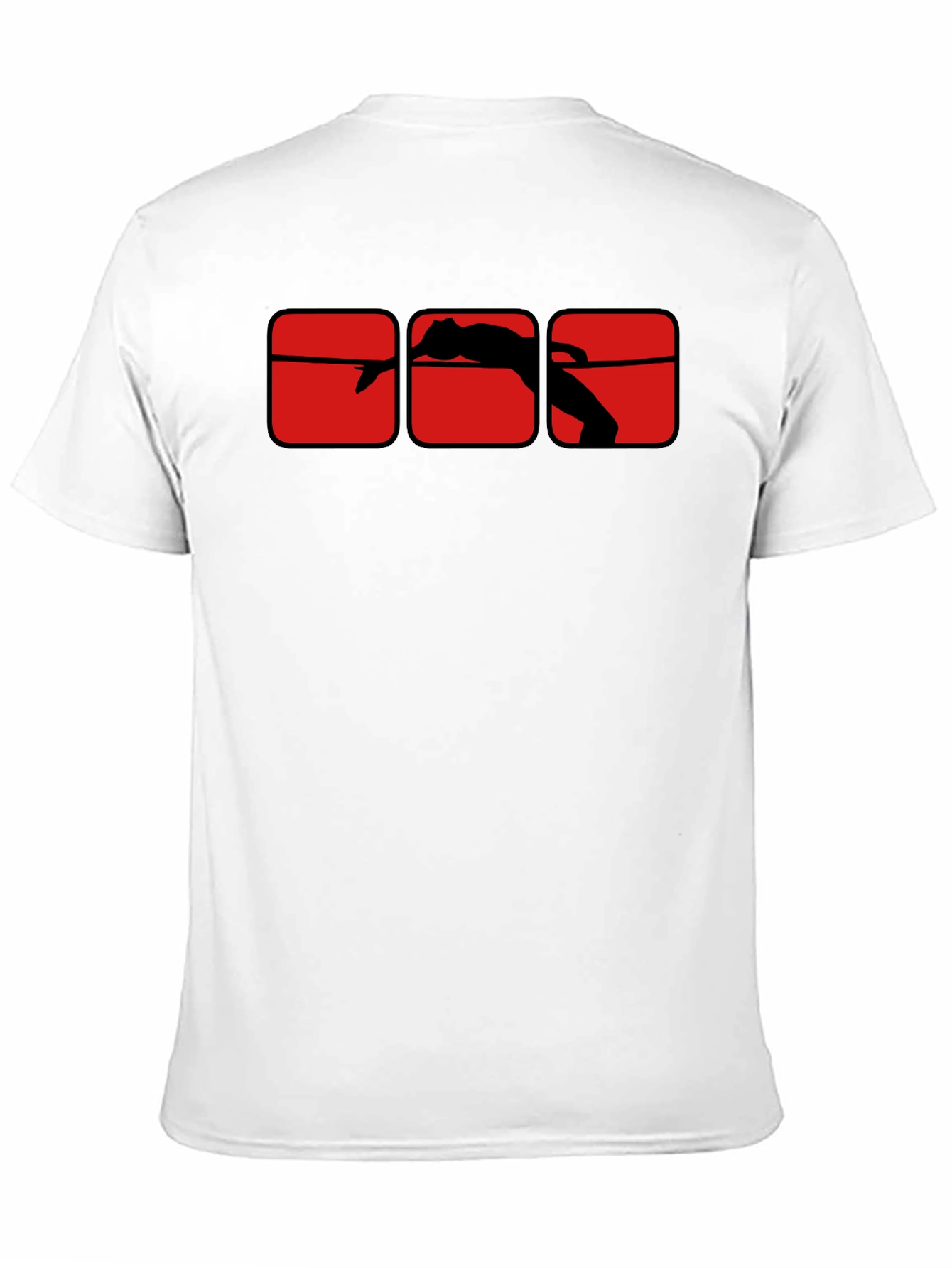 High Jump Silhouette Graphic Black T-Shirt