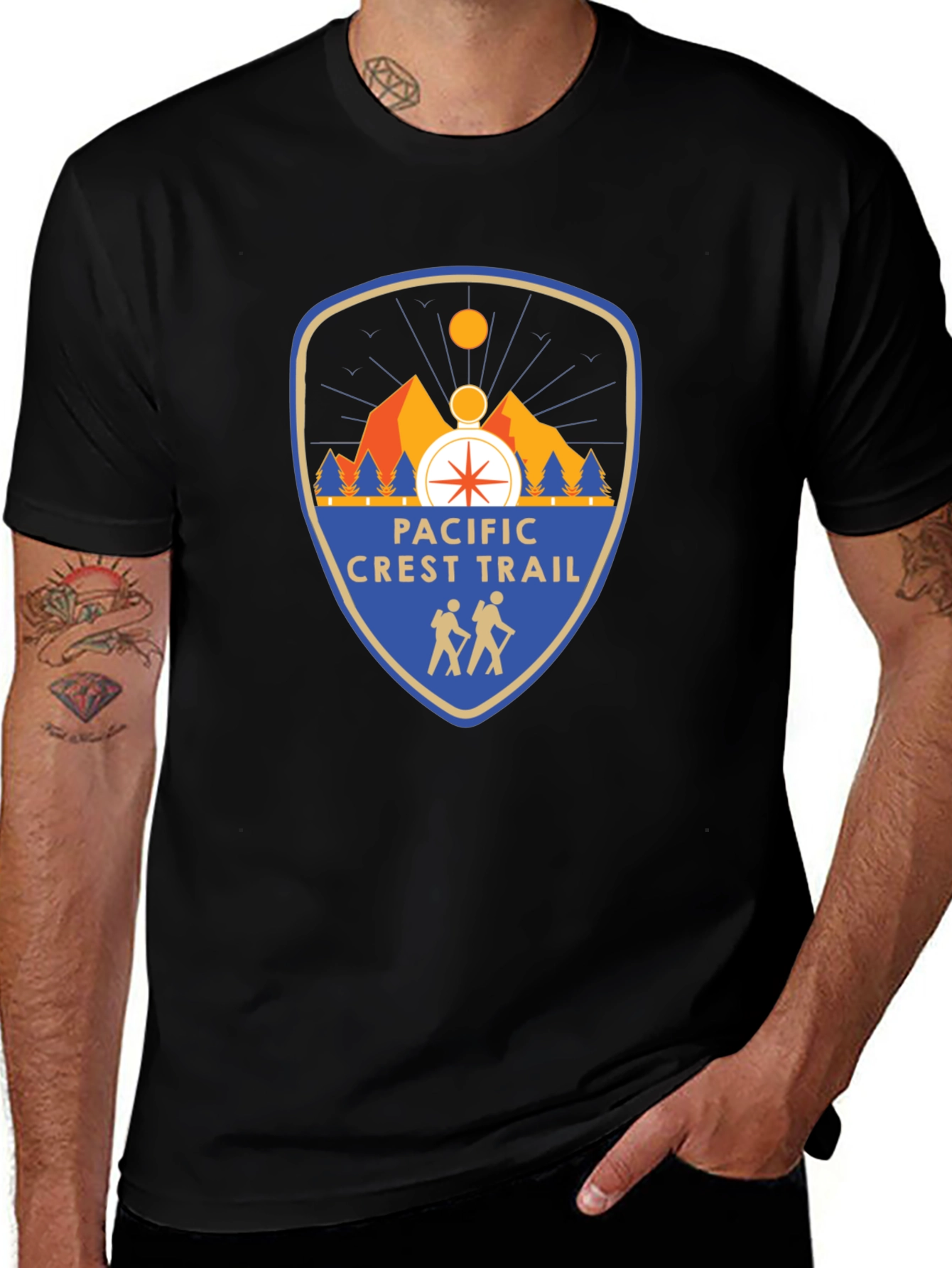 Pacific Crest Trail Graphic T-Shirt - Adventure Awaits