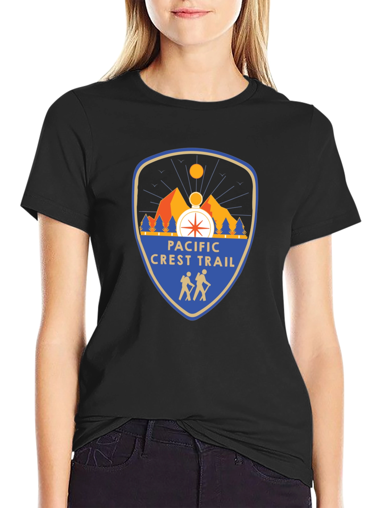 Pacific Crest Trail Graphic T-Shirt - Adventure Awaits