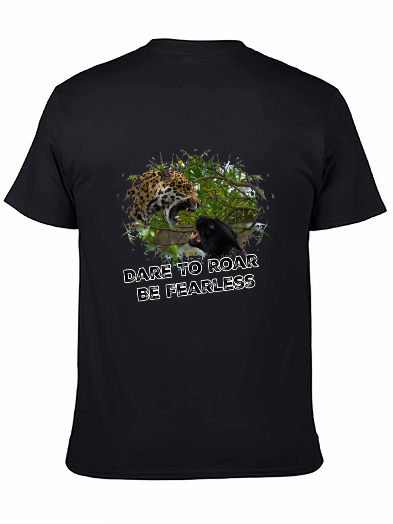 Dare to Roar Tee - Jaguar & Panther Graphic