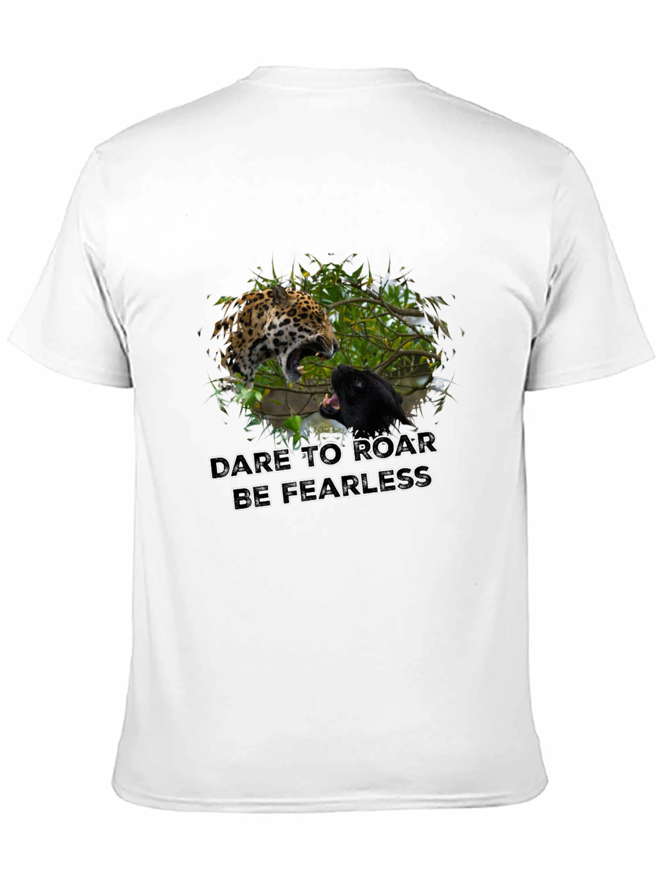 Dare to Roar Tee - Jaguar & Panther Graphic